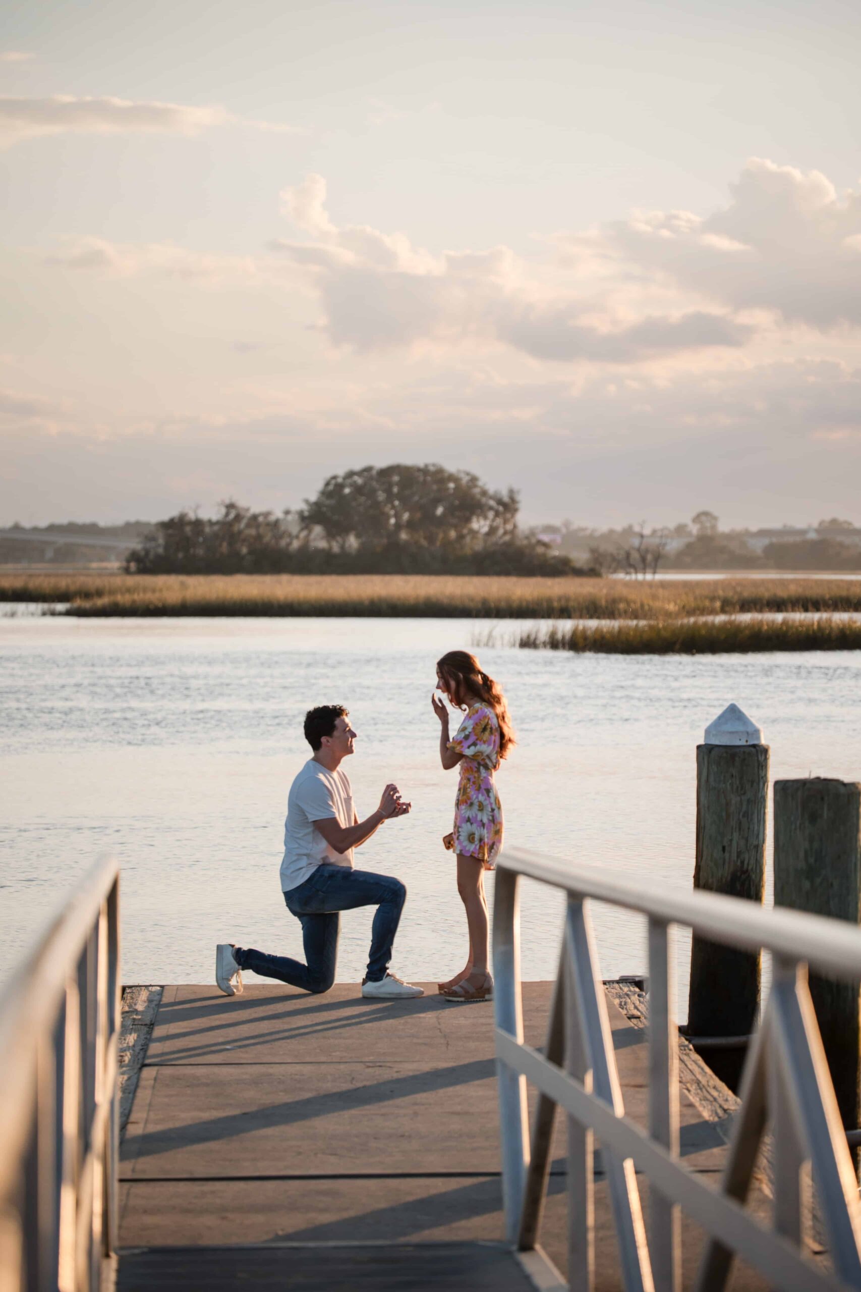 Surprise Proposal Photos in Jacksonville Florida