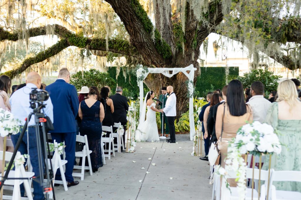 Wedding ceremony photo The Highland Manor, a venue near Orlando Florida | Wedding Photography by Phavy Photography - Apopka Wedding Photographer