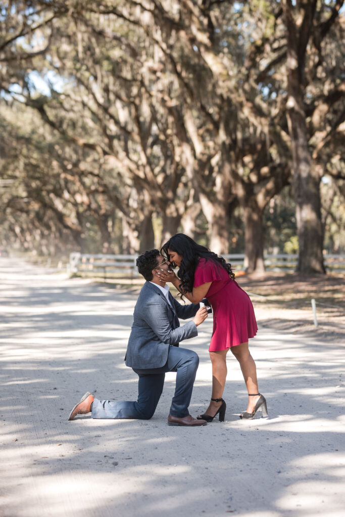 Wormsloe Historic Site Proposal Photography | Proposal photography in Savannah, GA