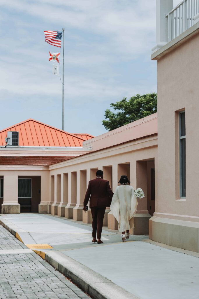 Elopement Photos at the St. Augustine Courthouse | St. Augustine Wedding Photographer - Phavy Photography