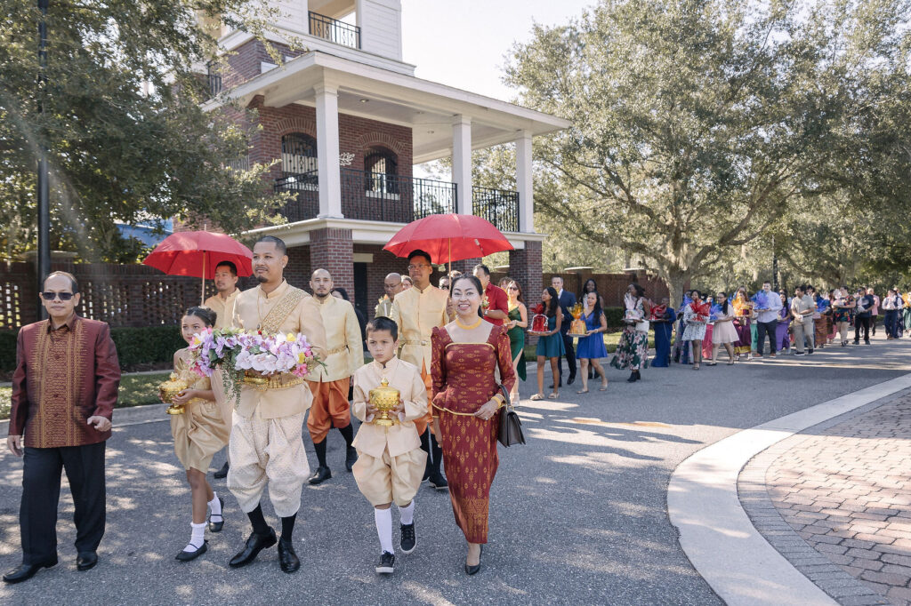 Khmer Wedding Ceremony - Groom's Processional Parade