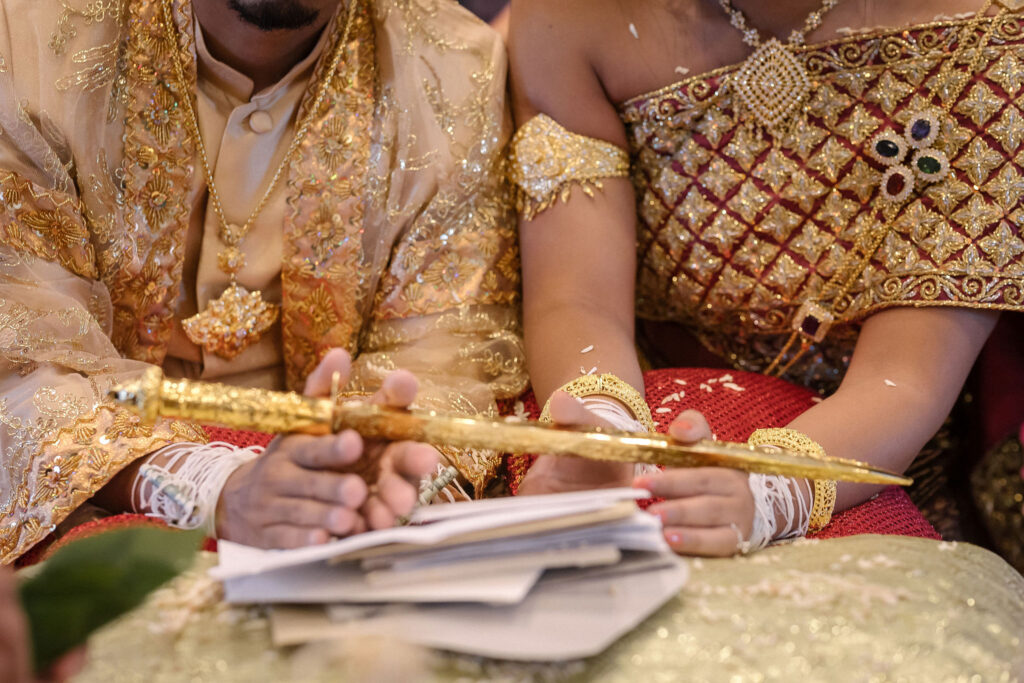 Khmer Wedding - Knot Tying Ceremony