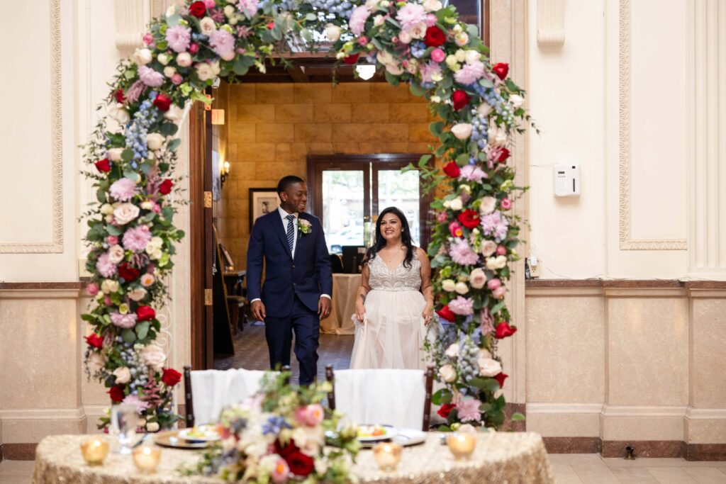 Bride and groom room reveal for Wedding at the Treasury on the Plaza, Saint Augustine, FL | Phavy Photography