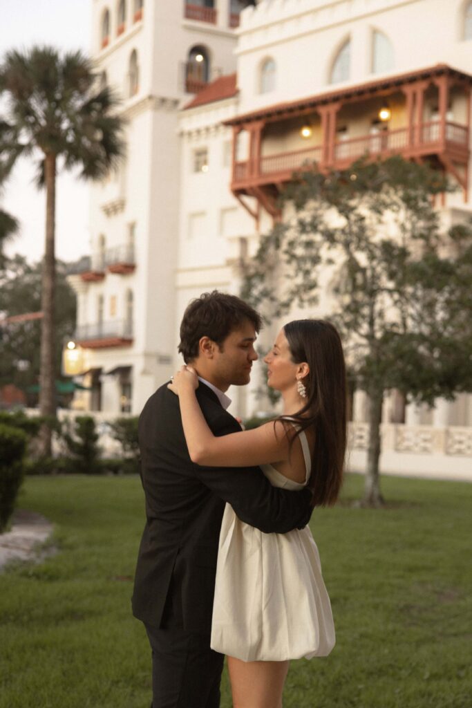 Timeless engagement photos in St. Augustine