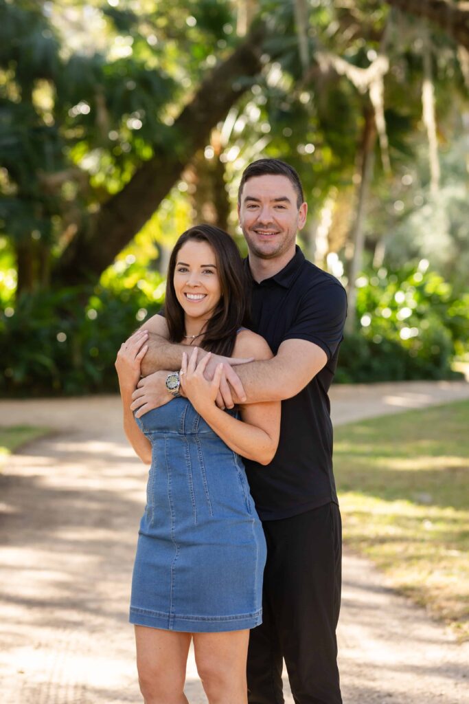 Engagement session at Washington Oaks State Park, Palm Coast, FL