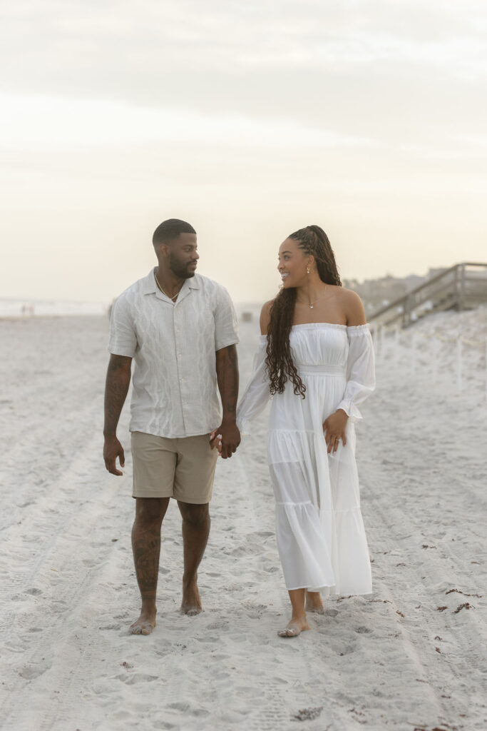 Engagement Session in Vilano Beach