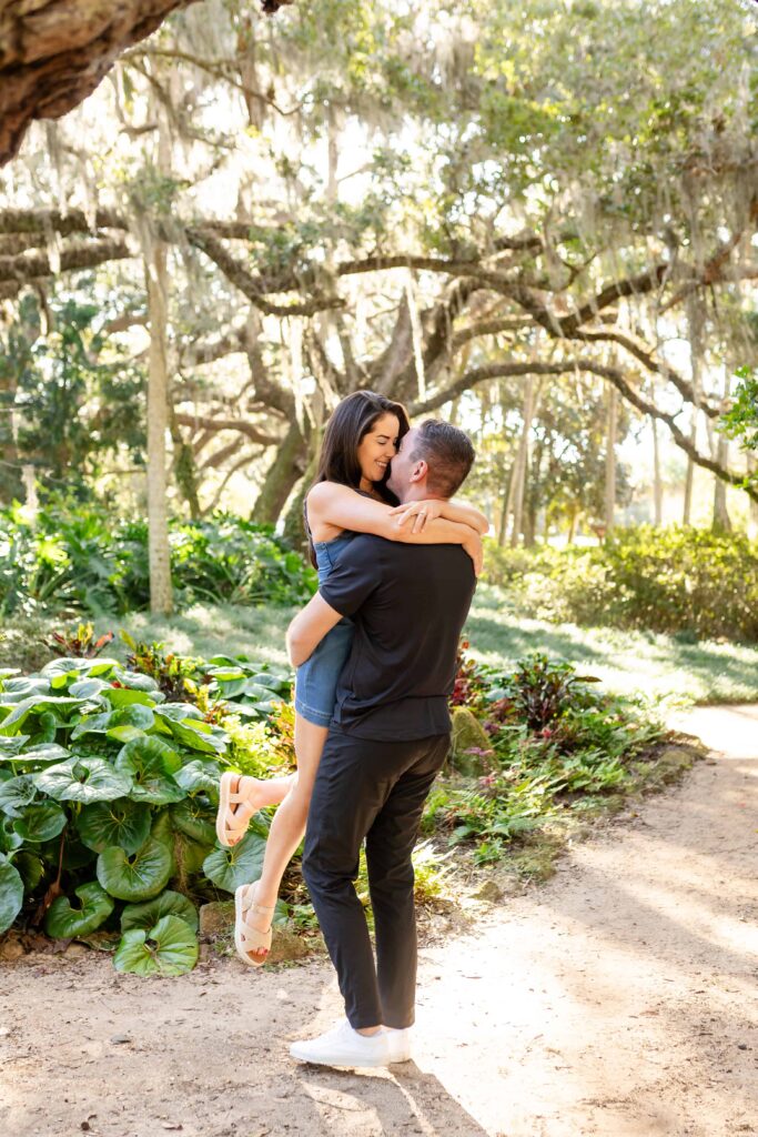 Washington Oaks Engagement Session, Palm Coast Florida