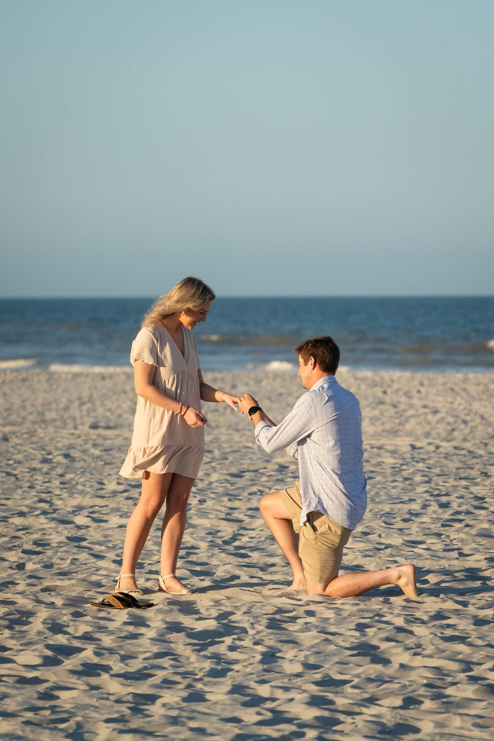 Proposal on the beach