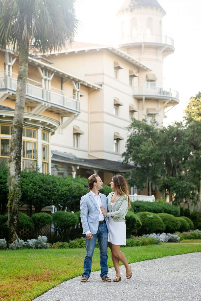 Engagement session in Jekyll Island