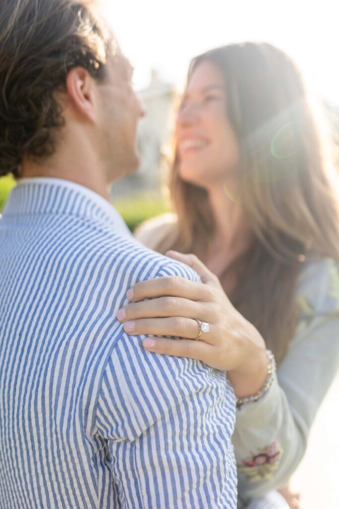 Jekyll Island Club Resort Engagement Photography