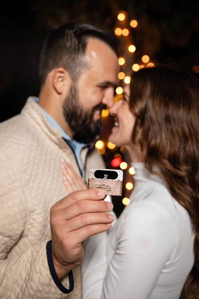 Nights of Lights Proposal Photos
