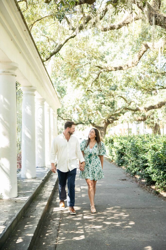 Forsyth Park Engagement Photos | Phavy Photography, Savannah Engagement Photographer