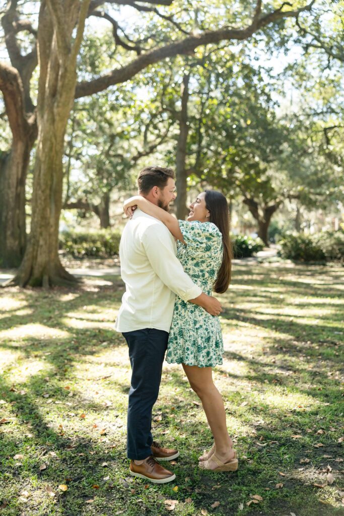 Forsyth Park Engagement Photos | Phavy Photography, Savannah Engagement Photographer
