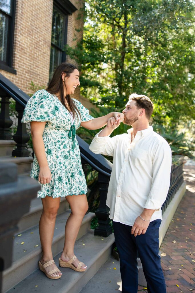 Forsyth Park Engagement Photos | Phavy Photography, Savannah Engagement Photographer