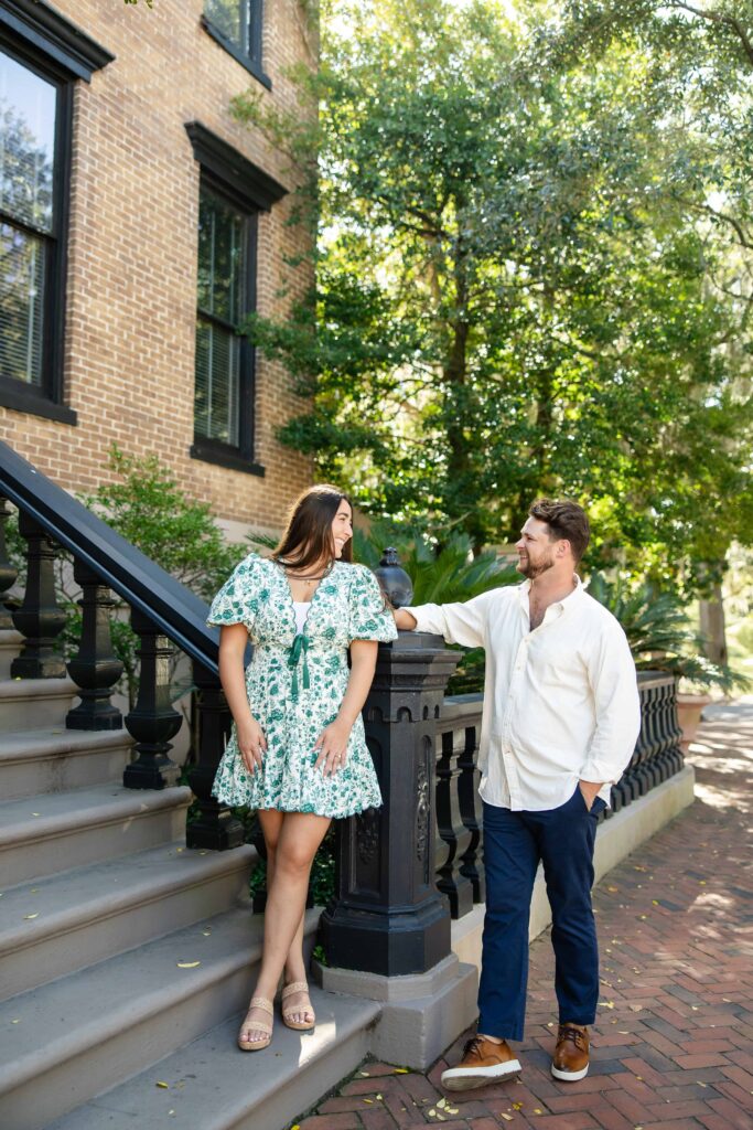 Forsyth Park Engagement Photos | Phavy Photography, Savannah Engagement Photographer