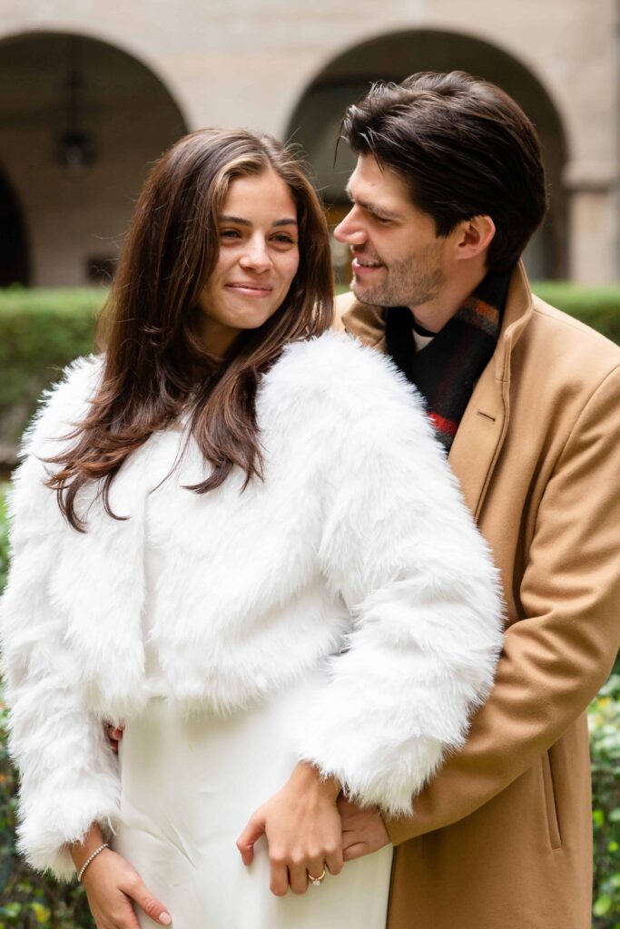 Lightner Museum engagement photos taken by Phavy Photography, St. Augustine Wedding Photographer