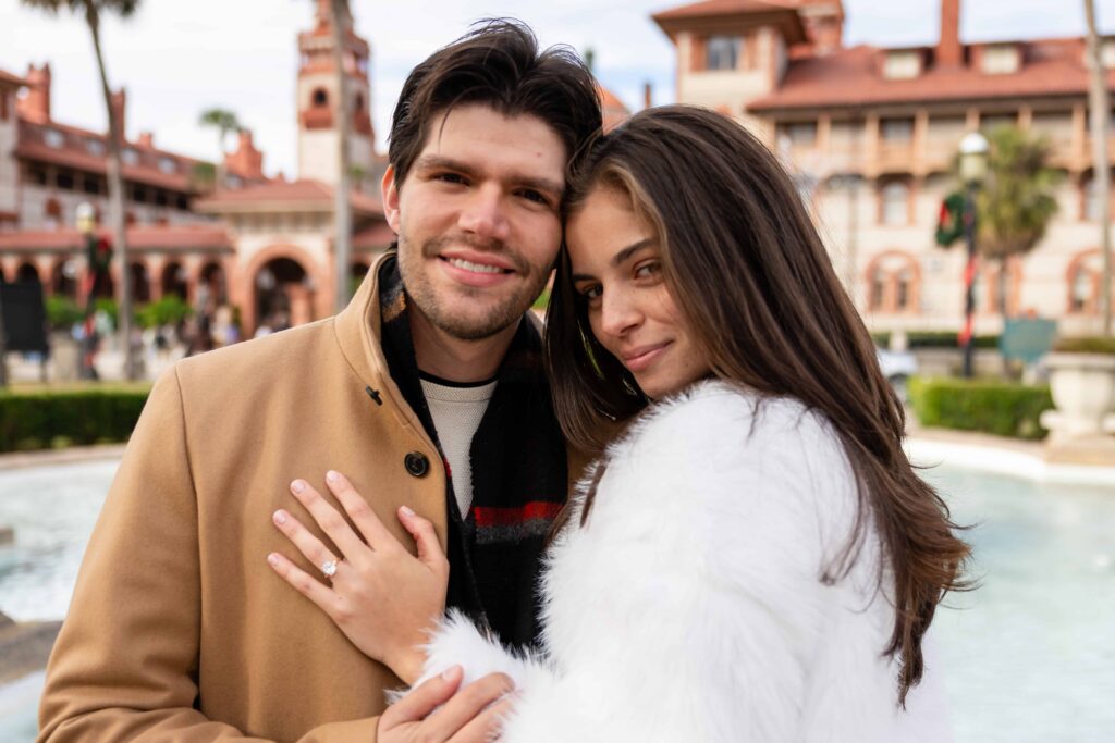 Flagler College Engagement Photo by Phavy Photography, Photographer in St Augustine