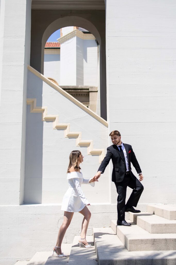 Elopement photos in St. Augustine by Phavy Photography