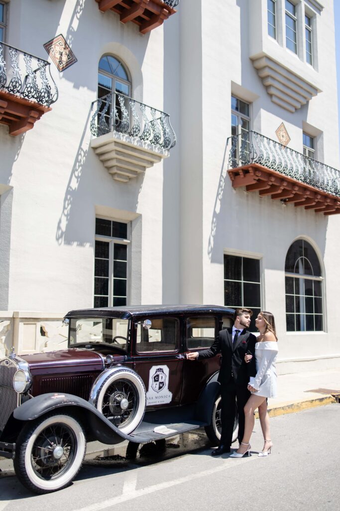 Elopement photos in St. Augustine by Phavy Photography