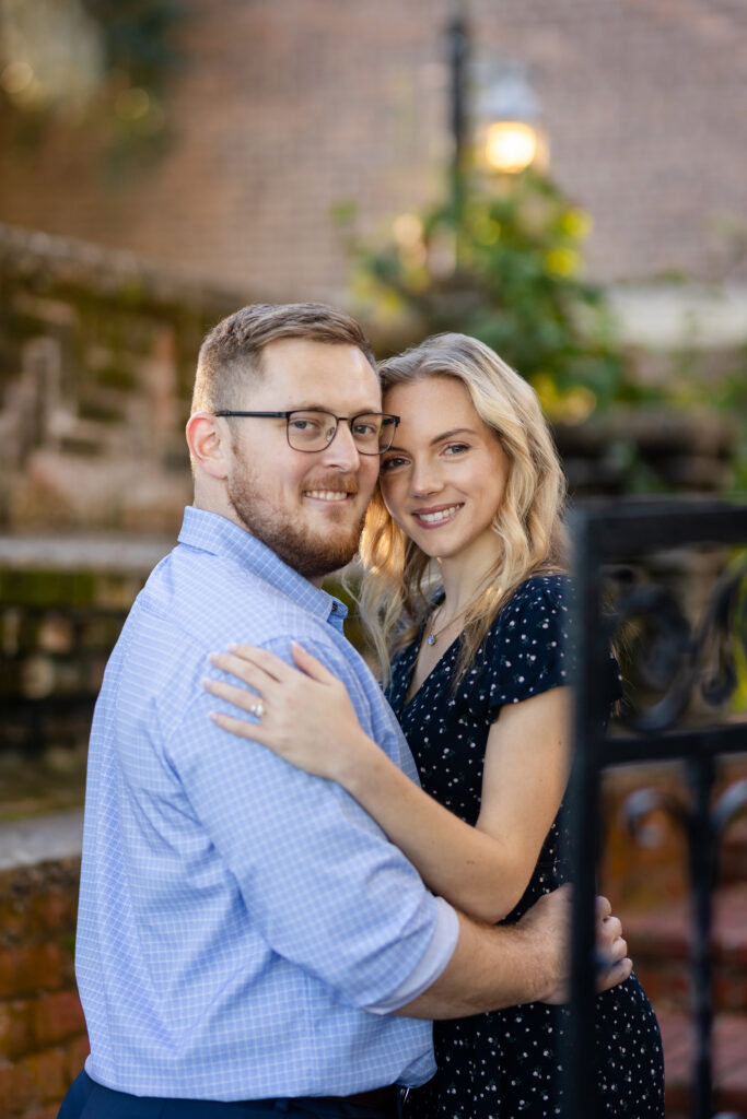 Engagement photos at the Cummer Museum and Garden | Jacksonville Florida Engagements