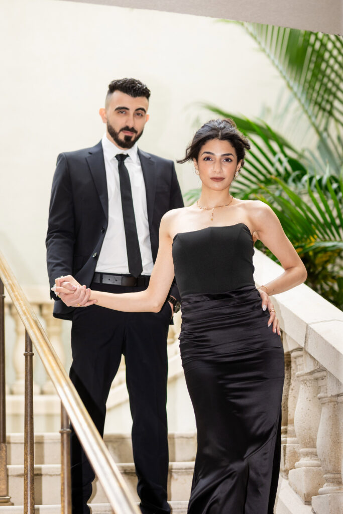 Classy engagement photos in St. Augustine, FL by Phavy Photography