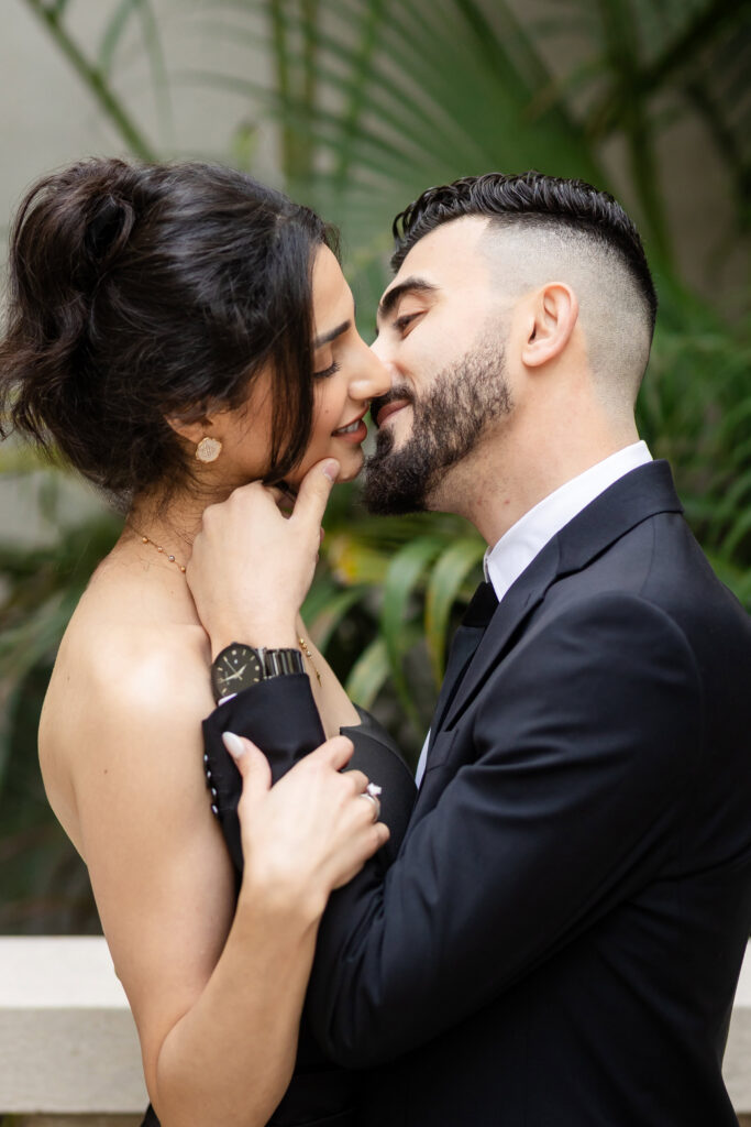 Luxury engagement photos in downtown St. Augustine