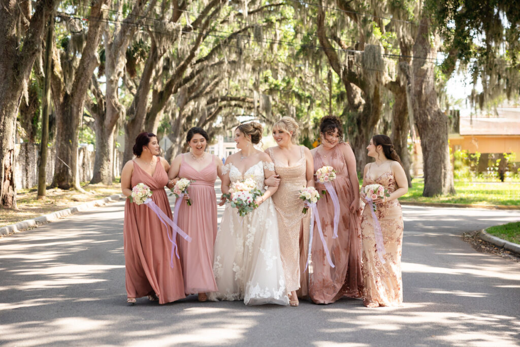 Wedding Photo at the Fountain of Youth, St. Augustine, FL