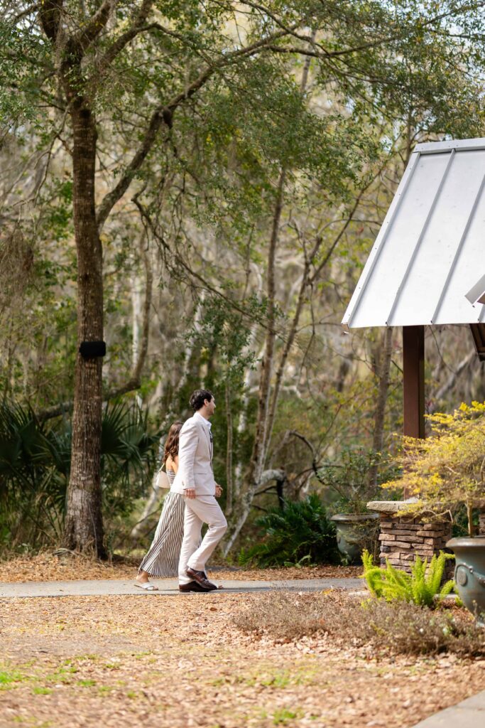 Proposing at the Jacksonville Arboretum and Botanical Gardens | Captured by Phavy Photography, Jacksonville Proposal Photographer