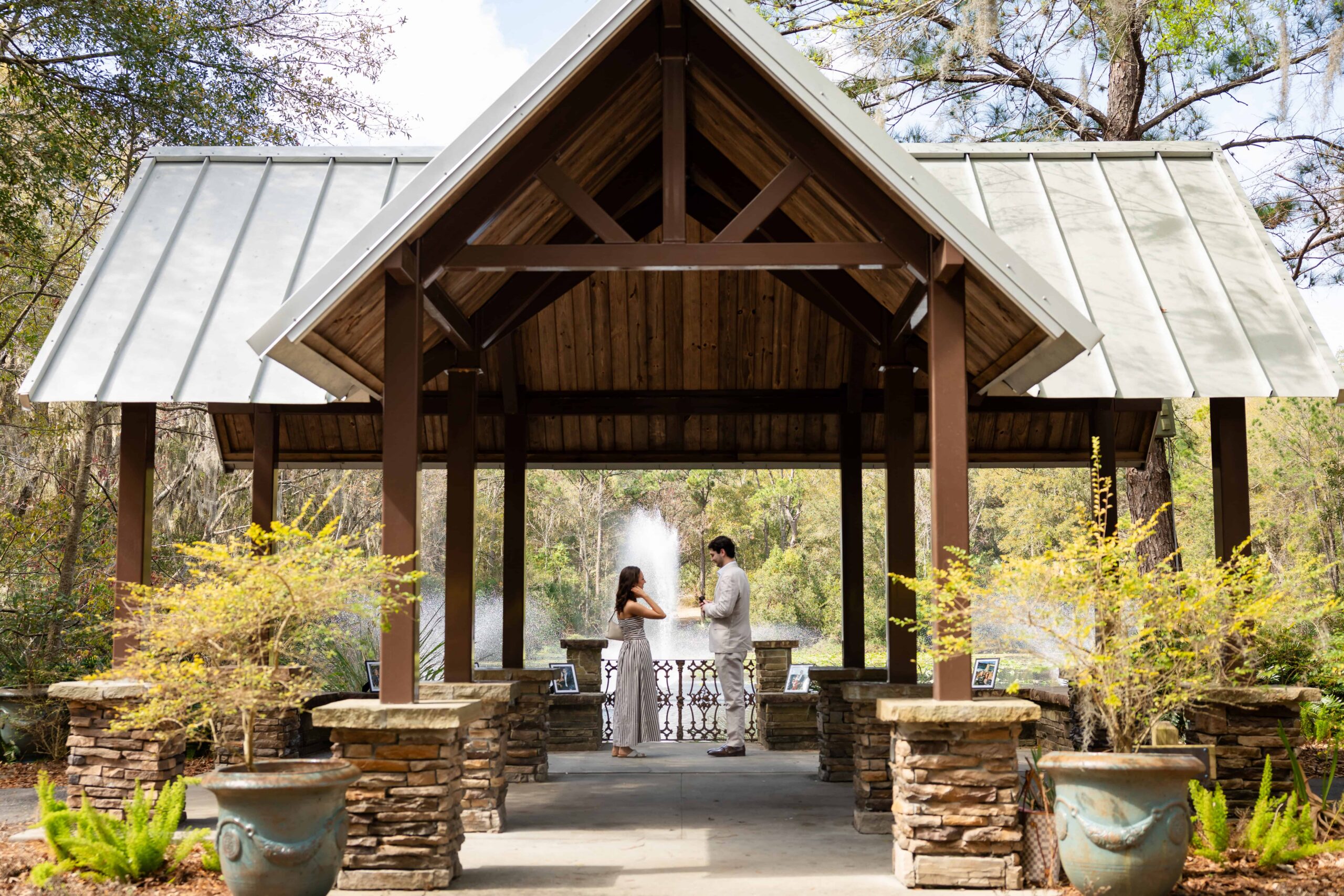 Proposing at the Jacksonville Arboretum | Captured by Photography of Jacksonville