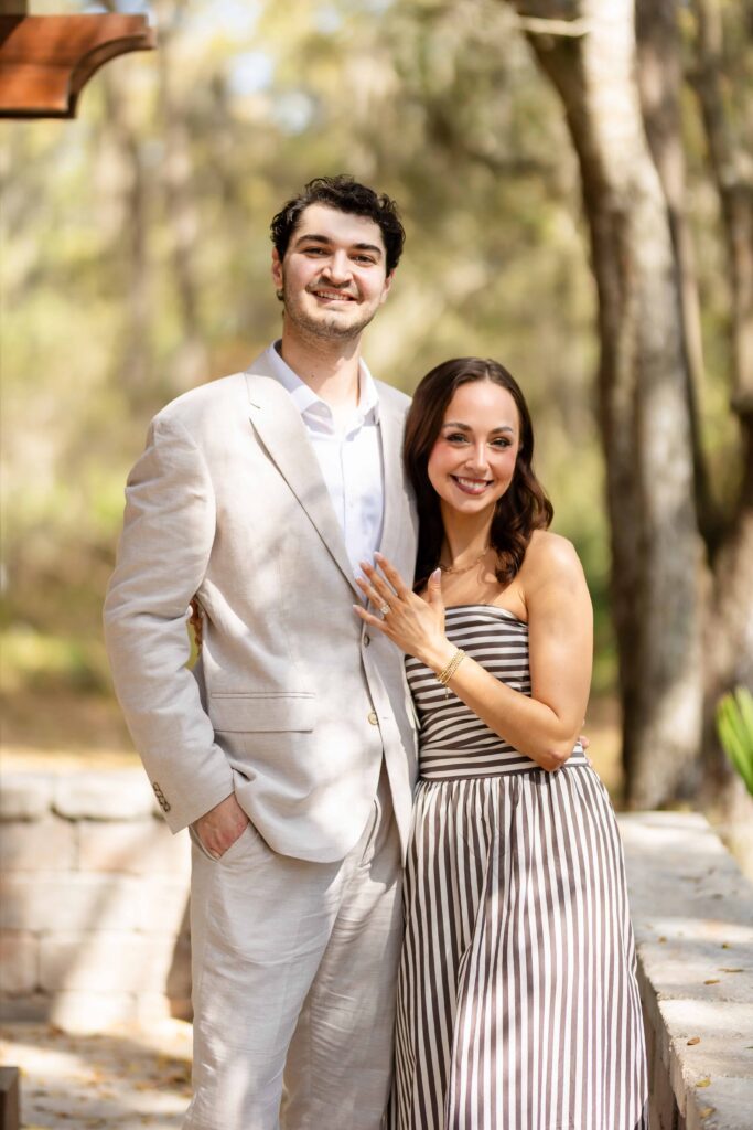 Jacksonville Arboretum & Botanical Gardens Engagement Photo