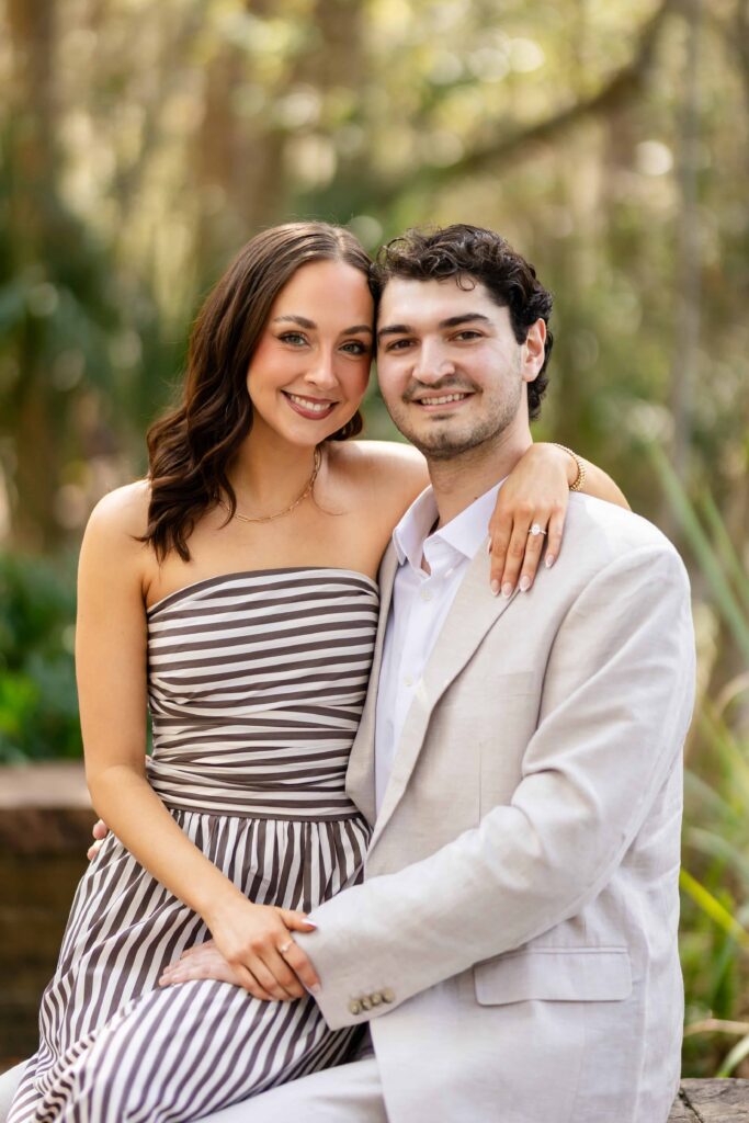 Jacksonville Arboretum Engagement Photos