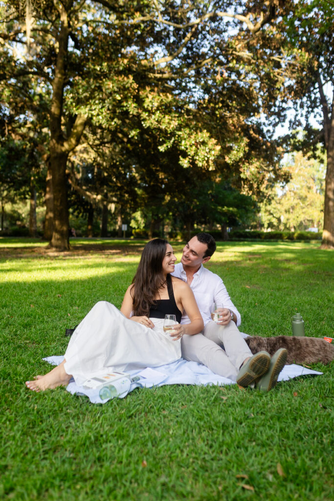 Romantic Forsyth Park Picnic
