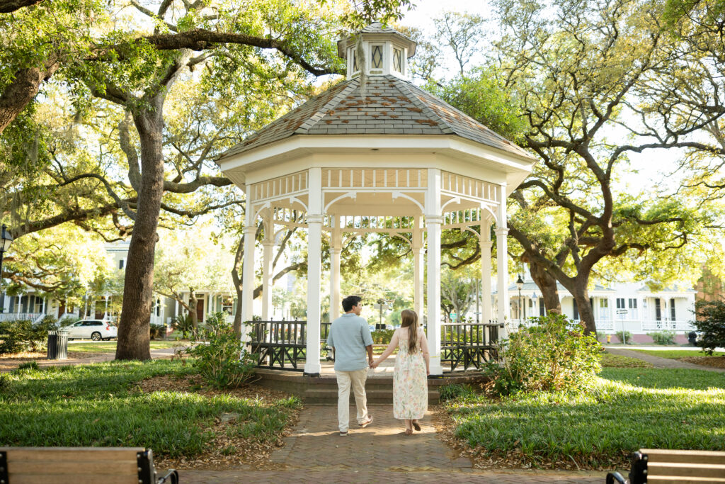 Whitefield Square Surprise Proposal | Proposal in Savannah