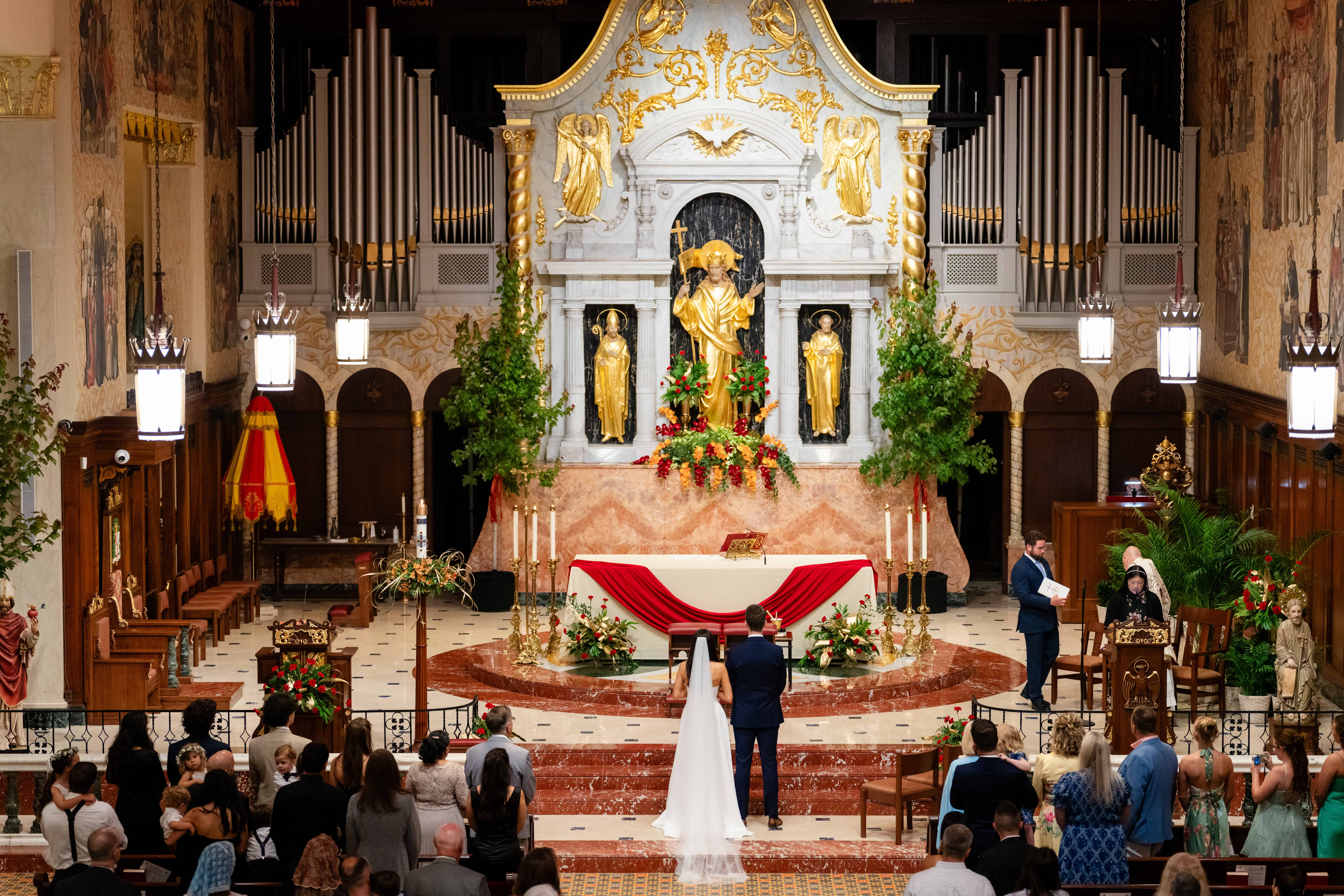 Catholic Wedding Mass at the Cathedral Basilica of St. Augustine