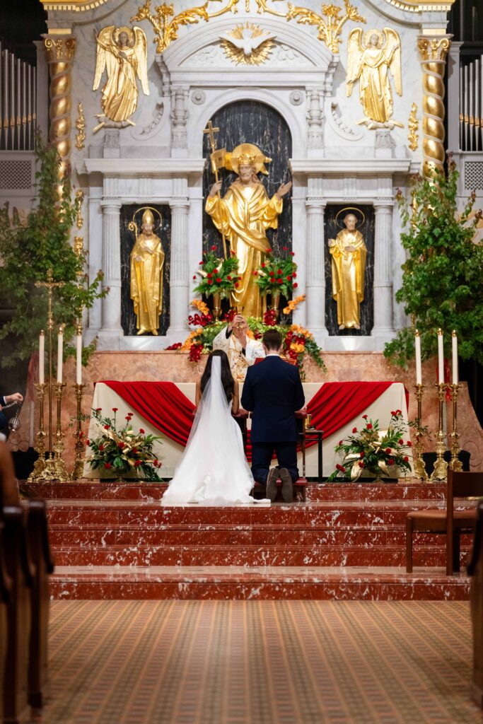 Cathedral Basilica Wedding captured by Phavy Photography | Catholic Wedding Photographer in St. Augustine