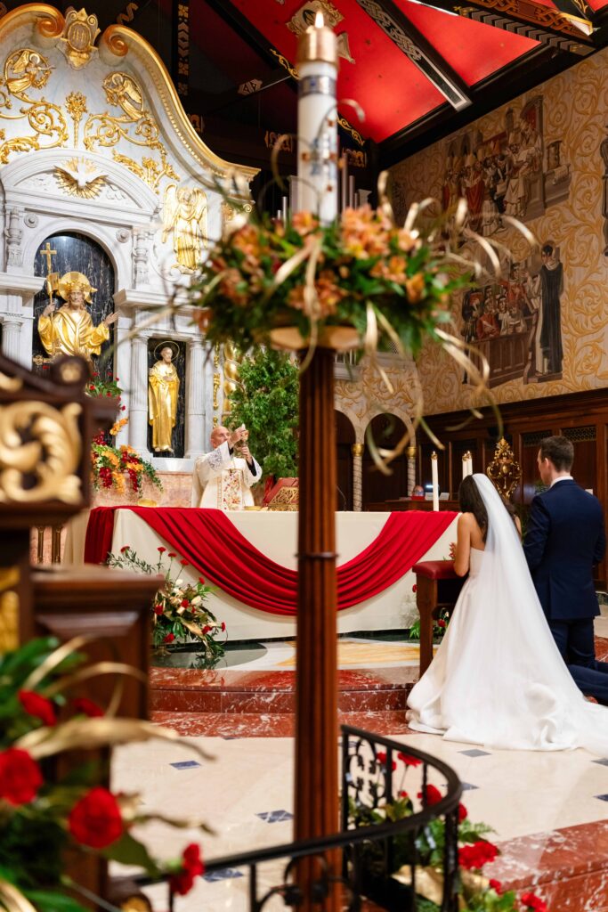 Cathedral Basilica Wedding captured by Phavy Photography | Catholic Wedding Photographer in St. Augustine