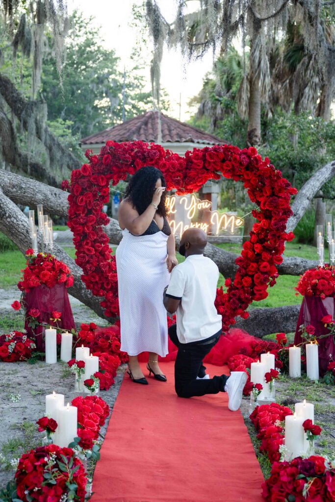 A luxury proposal in Jacksonville, FL