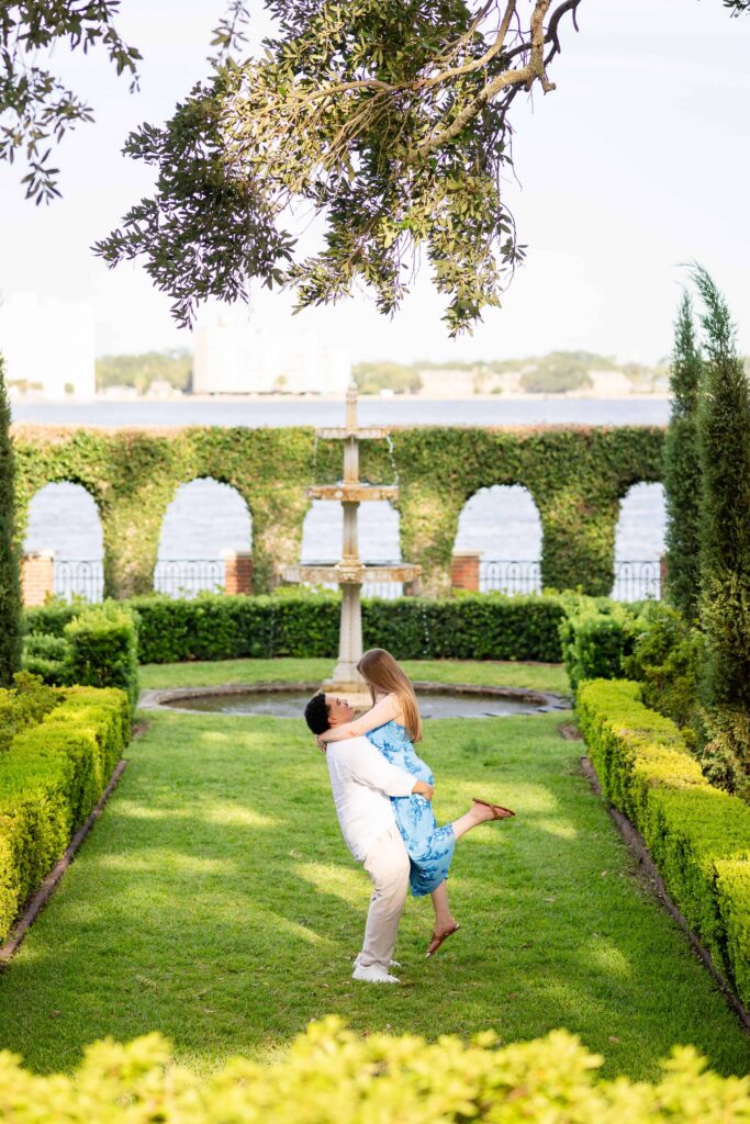 Cummer Museum of Art & Gardens Jacksonville Surprise Proposal Photos, Jacksonville FL - By Phavy Photography, Jacksonville Proposal Photographer