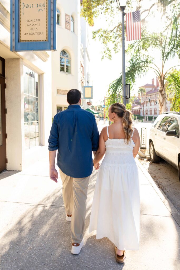 Proposal Photos in St. Augustine | Propsing at the Bay front, St. Augustine