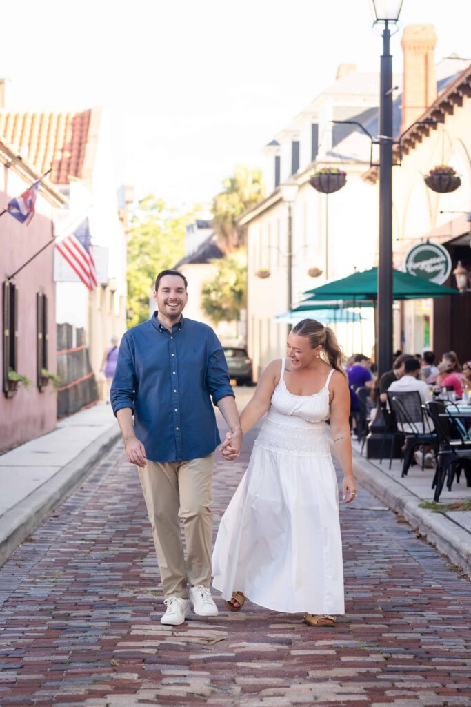 Proposal Photos in St. Augustine | Propsing at the Bay front, St. Augustine